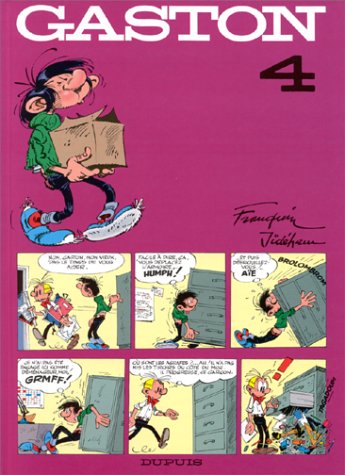 Gaston Lagaffe Tome 4 French Edition Franquin Amazon Com Books