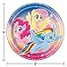My Little Pony Party Plates and Napkins Serves 16 With Birthday Candles