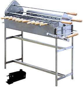 charcoal gyro kabob Spit Electric Kabob Charcoal Rotisserie Amazon.com: Rotary