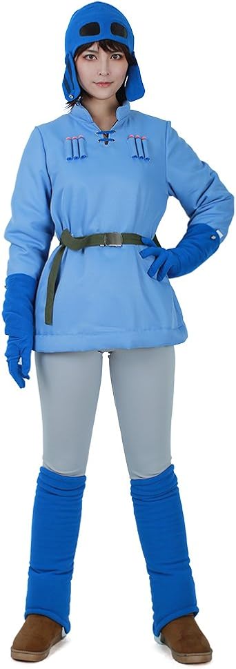 miccostumes Womens Nausicaa Blue Suit 