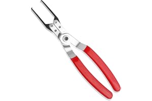 CXCCOI Car Relay Puller Pliers,Metal Car Fuse Puller Tool Fuel Line Pliers with Maximum Opening 100mm/3.93",Electrical Disconnect Pliers Relay Replacement & Disassembly Tool