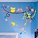 Couple Owl Singing on Branches with Birds owl Wall Decal Nursery Wall Decal