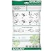 GANJOY Travel Space Saver Bags No Vacuum Needed for Travel (Pack of 10)