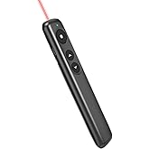 �鶹�� Basics Wireless Presenter, Red Laser, 2.4GHz, Battery Operated, Hyperlink