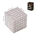 Kemuse Magnetic Cube, Square Permanent Magnet Cube Intellectual Toy for Adult(216pcs)