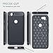 Google Pixel 2 Case, Vinve [Slim Thin] Carbon Fiber TPU Shock Absorption Anti-Scratches Flexible Soft Protective Case Cover for Google Pixel 2 - Blue