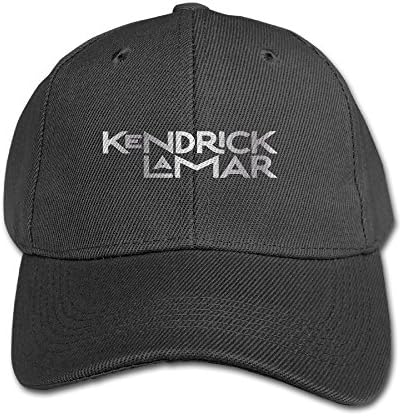 Big Boys' Kendrick Lamar Platinum Logo Baseball Snapback Cap Black