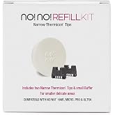 no!no! Thermicon Narrow Tip Refill Pack - Hair Removal for Women - Flawless Replacement Heads Attach to Device for a Smooth Hairless Face, Underarm, &amp; Bikini Area