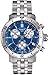 Tissot Men's T0674171104100 PRS 200 Blue Chronograph Dial Watch