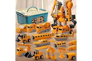 Smartoon Lot de 35 robots magnétiques pour enfants, 8/16/26/35 pièces, matériau sûr et non toxique, bords lisses sans bavures