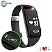 Towabo Fitness Tracker Wristband with Heart Rate monitor E3S Activity Watch Step Walking Sleep Counter Pedometer Exercise for Android and iOS