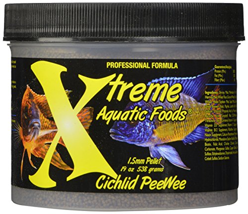 Xtreme Aquatic Foods 2135-D Cichlid Peewee Fish Food