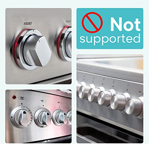 Gas Stove Knob Covers for Child Safety BabyProof Locks for Your Gas Cooktop, Easy to Use