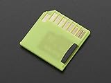 Adafruit Green Shortening microSD adapter for Raspberry Pi & Macbooks