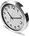 Large Aluminum Decorative Wall Clock - Universal Non-Ticking & Silent 12-Inch Wall Clock