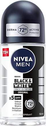 NIVEA MEN Black&White 48H Invisible Original Antiperspirant 50 ml