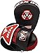 RDX Boxing Pads Focus Mitts | Maya Hide Leather Curved Hook and Jab Target Hand Pads | Great for MMA, Muay Thai, Kickboxing, Martial Arts, Karate Training | Padded Punching, Coaching Strike Shield