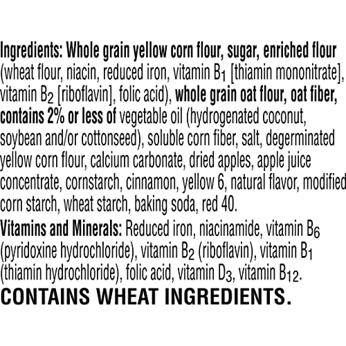 Kellogg's Apple Jacks Jumbo Snax Cereal Snacks, Lunch Snacks, Original