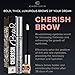 Eyebrow Growth Serum - Cherish Brow | Conditioner That Makes Your Natural Brows Bold, Thick And Defined | Enhancer That Stimulates Regrowth New Eyebrows