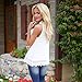 Flank Women Fashion Summer Casual Loose Sleeveless Vest Tank Tops (S)