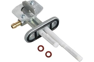 Earlyred Petcock Fuel Shutoff Valve Replacement for Kawasaki Bayou KLF Ninja Prairie KVF 220 250 300 360 400 500 ATV Bike Parts Motorcycle Cut Off Fuel Valve Petcock Gas Tank Switch