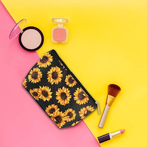 ZOISOKA 3 sets makeup bag 3D print sunflower travel small cosmetic case portable with multifunctional waterproof Organizer bag for women 4 ZOISOKA 3 sets makeup bag 3D print sunflower travel small cosmetic case portable with multifunctional waterproof Organizer bag for women