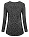 Viracy Women's Long Sleeve Yoga Tops Activewear Running Workout Shirt