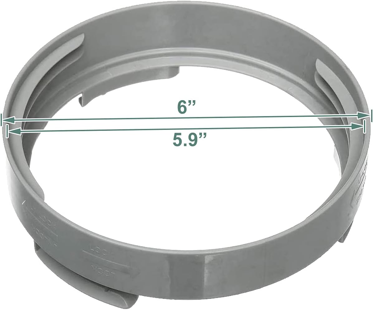 Air Conditioner Exhaust Hose Coupler - 5.9 Inch / 6 Inch Air Conditioning Exhaust Pipe, Used To Connect The Back End Of The Mobile Air Conditioning Exhaust Port Air Conditioning Accessories(Round): Home & Kitchen