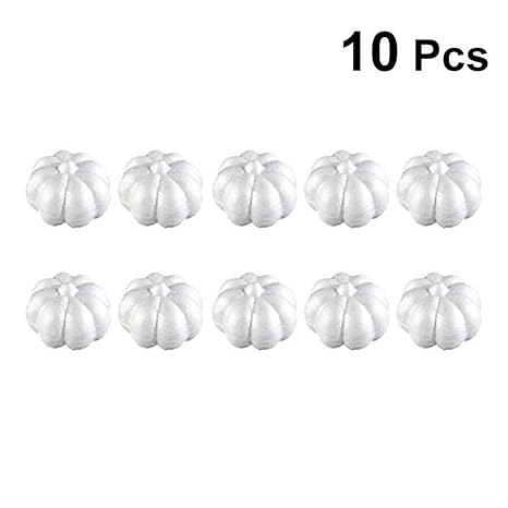 SUPVOX 10 stück Schaum Kürbis Halloween Baby Boo Kürbis Dekokürbis für Home Party Dekorationen 8 cm