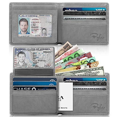 Bryker Hyde 2 ID Window RFID Wallet for Men, Bifold Top Flip, Extra