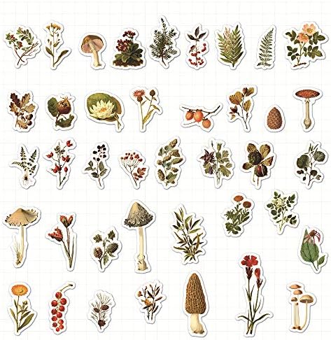RARVIS 40 PCS Stickers Hand Account Stickers for Teens, Girls, Adults, Waterproof, Cute Notebook Decoration Stickers (20 Available)