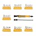 Screwdrivers Set, 45 in 1 Tool Kit for Precise Repair Maintenance with Tweezers and Extension Shaft for Cell Phone and Home Appliances Disassemble