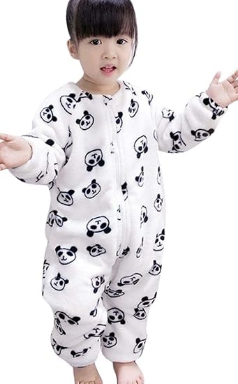Amazon Co Jp Plus Nao プラスナオ 子供用パジャマ ルームウエア 子供用 女の子 男の子 赤ちゃん 幼児 ベビー フリース あったか 秋冬 キッズ つなぎ も ファッション
