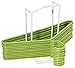 HAKDAY Hanger Stacker Organizer Stand, White Portable Hanger Holder Laundry Room Organization Hanger Rack Storage