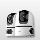 Imou Dual-Lens 2K Indoor Security Camera 360° Coverage 2 Pack 2.4GHz WiFi