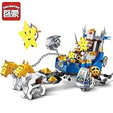 Enlighten Castle War of Glory Two horse Chariot 3 Figures 246pcs Educational Bricks Toy Boy Gift - Without Original Box