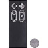 965824-01 965824-02 for Dyson Replacement Remote Control for AM06 AM07 and AM08, with Battery and Magnetic Household Fan Parts &amp; Accessories