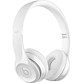Beats Solo3 Wireless On-Ear Headphones Gloss White - Beats by Dr Dre (Renewed)