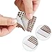 Accmor 50pcs Napkin Rings, Champagne Napkin Rings Buckles for Table Decorations, Wedding, Dinner,Party, DIY Decoration