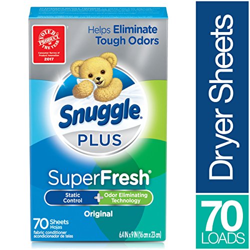 image for Snuggle Plus Super Fresh Fabric Softener Dryer Sheets with Static Cont