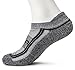 TM-MZS06-YKR_Large Tesla Men's 6-Pairs Atheltic No Show Socks Cushioned Comfort w Mesh MZS06