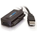C2G/Cables to Go 30504 USB 2.0 to IDE or Serial ATA Drive Adapter Cable,Black(33 -Inch)