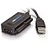 C2G/Cables to Go 30504 USB 2.0 to IDE or Serial ATA Drive Adapter Cable,Black(33 -Inch)