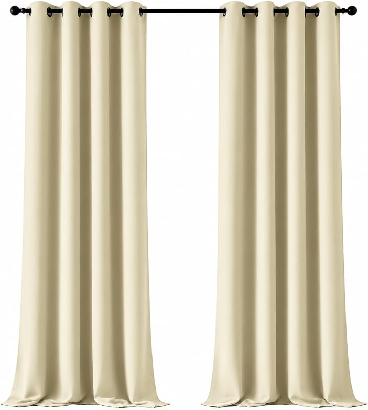 Cortinas Opacas Térmicas para Dormitorio y Salón, 2 Piezas — foto 1 de 8