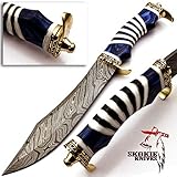 Skokie Knives Custom Hand Made Damascus Steel