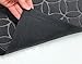 Door mat for Your Entryway, Indoor or Outdoor; Door mats have Non Slip Rubber Backing, Grey Colored Rug With Circle Pattern, 29” x 18”