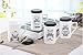Finex Totoro 10oz Coffee Mug Cup Set with Lid and Spoon (White)