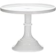 Mosser Glass 12" Milk Glass Cake Plate/stand
