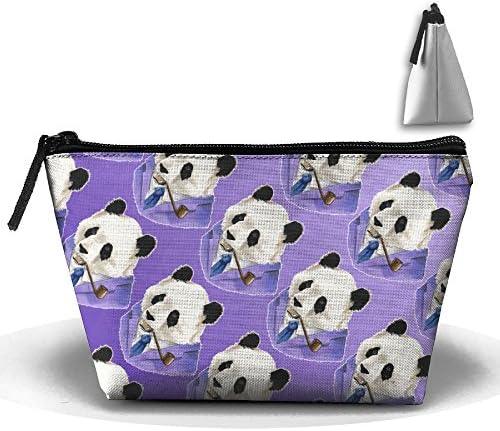 Funky Panda Animal Travel Cosmetic Bag Pencil Case Pouch Make Up Organizer For Women