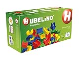 HUBELINO Marble Run - 39-Piece Run Elements Expansion Set 2016 - the Original! Made in Germany! - Certified and Award-Winning Marble Run - 100% compatible with Duplo